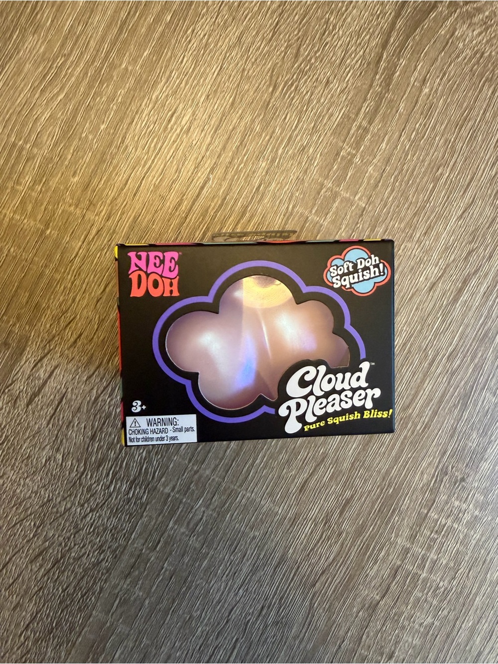 Needoh Cloud Pleaser Soft Squish Kids Toy - Pink/Purple
